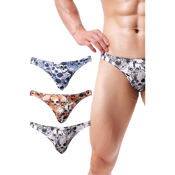 Amazon | 【MOMONGA】 5枚組 メンズビキニパンツ ブリーフ 下着